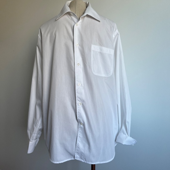 Horst - White Button Down Long Sleeve Shirt - Picture 4 of 7